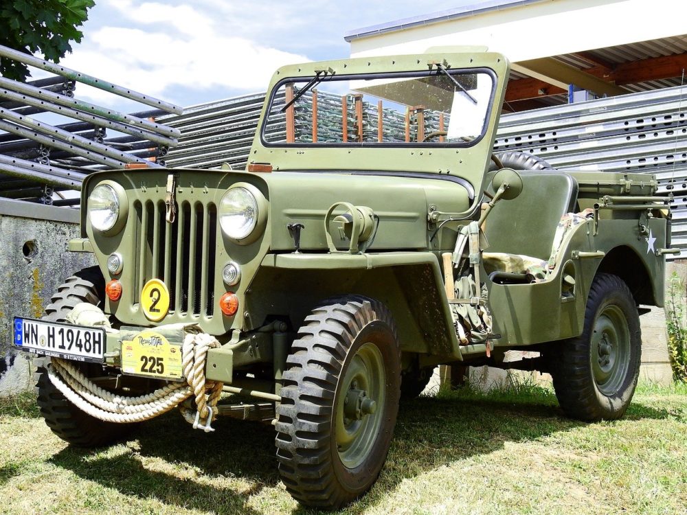 Les voitures militaires vintages